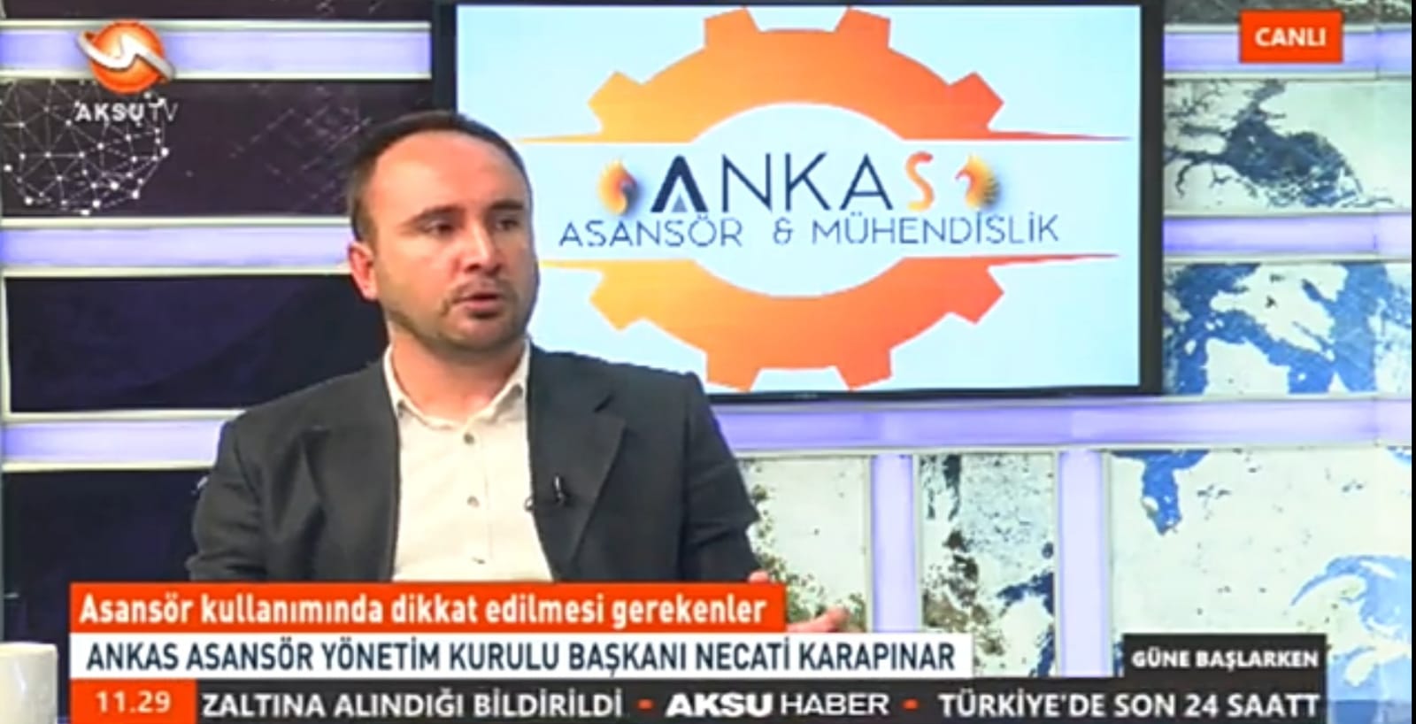 AKSU TV- Güne Başlarken  Programı Sektörel Değerlendirme